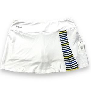 Bolle Athletic Skirt Shorts Women’s Large White High Performance Tennis Golf New